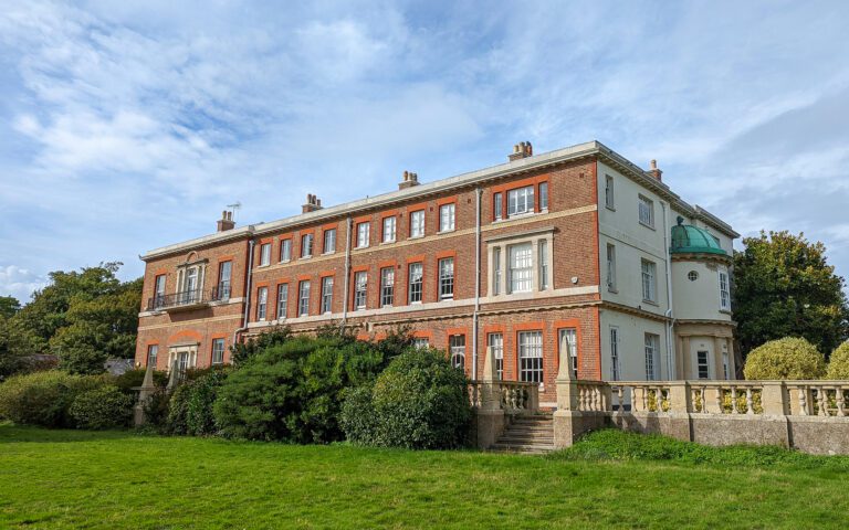 Education 11 Rear view of Courtlands in Parklands Avenue, Goring, Worthing for school for children with learning difficulties