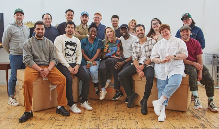 Leisure 22 The company of ASSASSINS, Chichester Festival Theatre 3-24 June Photo Graham Michael