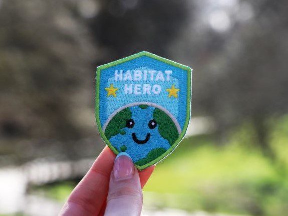 Leisure 21 habitat hero badge