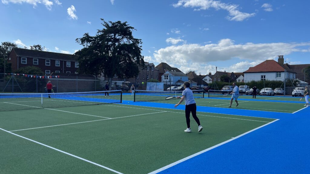 Tennis courts