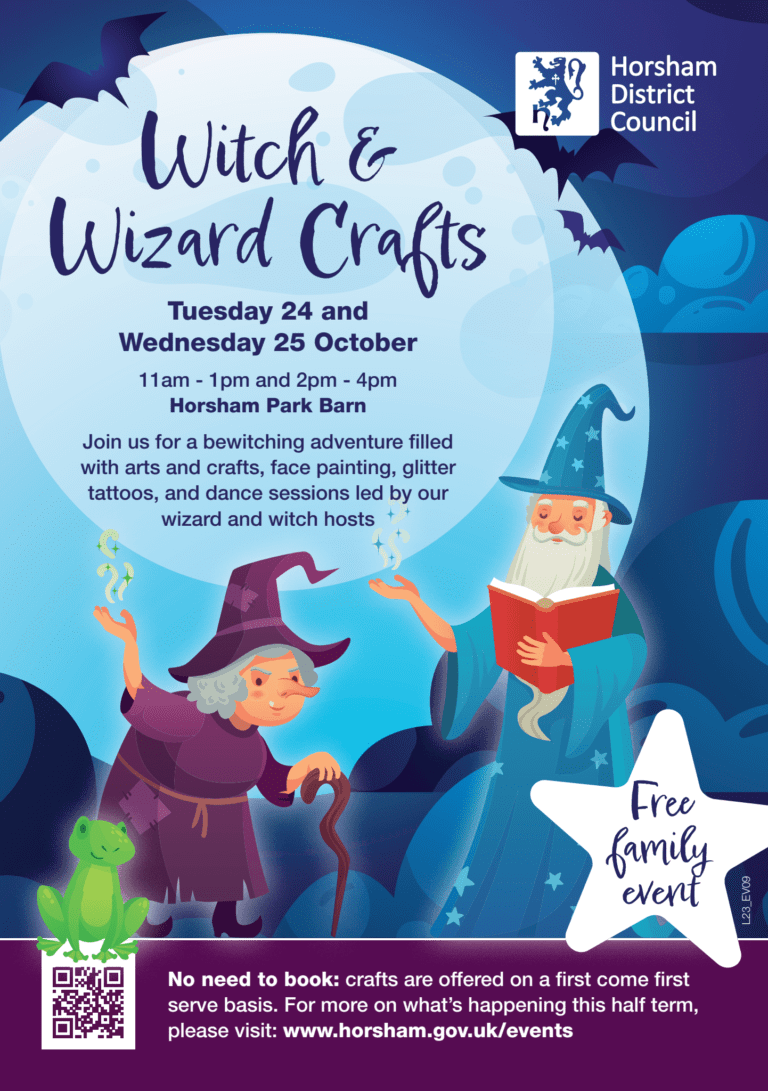 witch and wizards crafts half-term activity