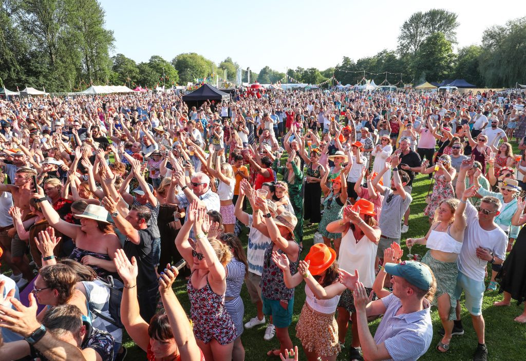 Crowd at Foodies