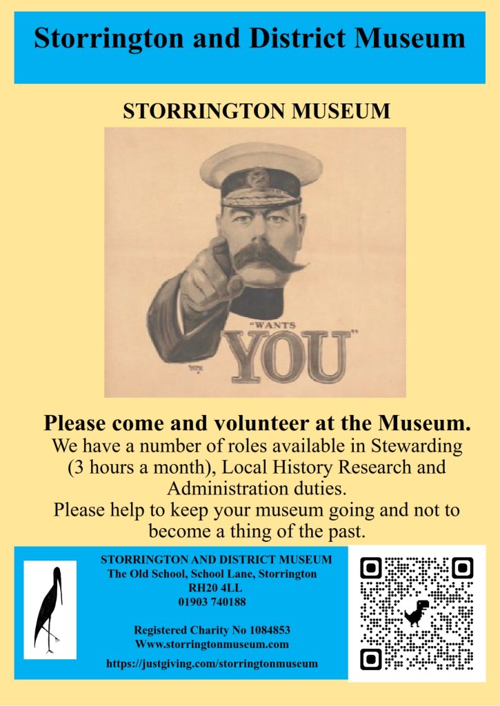Storrington Museum needs volunteers